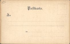 Vintage Postcard German Armorial bearings Personality