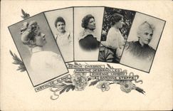 CPA Mathilde Alanic Chabrol Marthe Desbarolles Adrienne Cambry Baronne Staffe 
