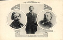 Vintage Postcard Brieux Catulle Mendes Donnay