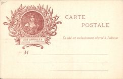 Vintage Postcard Foley Fabre Huts Library