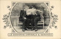 CPA Le bonhomme Chrysale et Sergines 