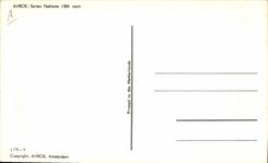 Vintage Postcard Fantasy Woman Avros Range