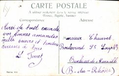 CPA Fantaisie Oiseaux Eventail 