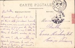 Vintage Postcard Fantasy Woman Range the Militaria victory