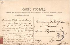 Vintage Postcard Fantasy Flowers Year 1907 Woman Children