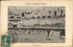 CPA Corrida Course de taureaux Le Paseo 