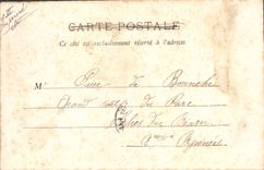 Postal Corrida Corrida de toros el paseo Desfile de los cuadrillas