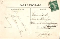 CPA Corrida Course de taureaux Une pique et le matador au Quite 