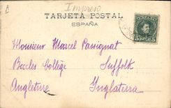 CPA Corrida Course de taureaux Una Vara 