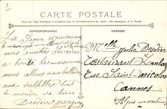 CPA Bateau de Guerre Le Voltaire Cuirasse d'escadre du projet Thomson 