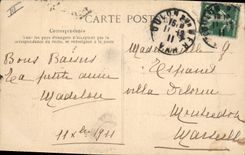 CPA Bateau de Guerre Voltaire Cuirasse d'escadre 