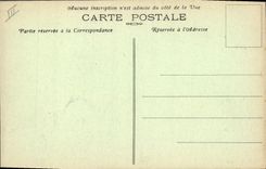 Vintage Postcard Warship armours It Voltaire