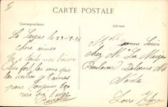 CPA Bateau de Guerre Verite Cuirasse d'escadre 