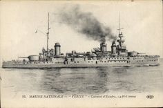 CPA Bateau de Guerre Verite Cuirasse d'escadre 