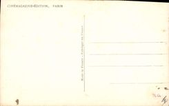 Postal Cine Yvonne Garat