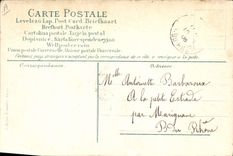 CPA Fantaisie Langage des timbre Semeuse 
