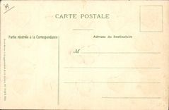 Vintage Postcard Fantasy Language of the heart