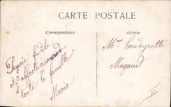 Vintage Postcard Fantasy Language of the Flowers Child