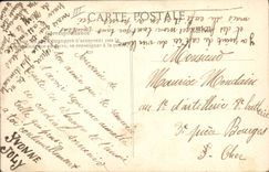 CPA Fantaisie Les timbres et leurs secrets Semeuse