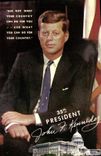 Modern Postcard President John F Kennedy