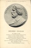 Vintage Postcard Frédéric Ozanam Fondateur of the Company of Saint Vincent of Paul Awards a medal to Centenary