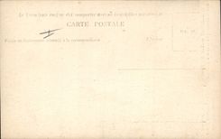 Vintage Postcard Villeneuve on Yonne Portrait of Chateaubriant