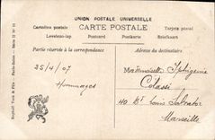 Vintage Postcard Fantasy Woman Range Living room 1905 Etcheverry Confidence