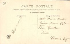 Vintage Postcard Fantasy Child Poisson Range