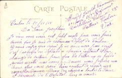 Vintage Postcard Fantasy Heart A you my coeut and my bay-trees!