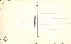 Vintage Postcard Fantasy Heart Woman