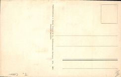 Vintage Postcard Fantasy Heart Flowers