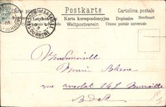 CPA Fantaisie Coeur Enfants Trefles