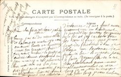 Vintage Postcard Fantasy Children Letters Letter A