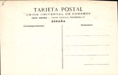 Postal Corrida Corrida de toros Una buena por