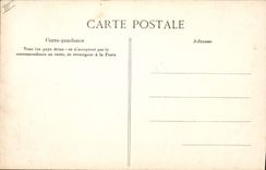 Vintage Postcard Warship Yatagn Le Havre Against destroyer