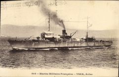CPA Bateau de Guerre Yser Aviso 