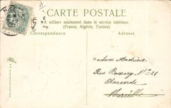 Vintage Postcard Fantasy Flowers Much