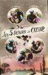 CPA Fantaisie Les 5 desirs du coeur Soldat Militaria 