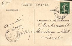 Vintage Postcard Raymond Poincare