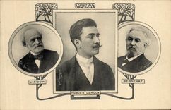 Vintage Postcard Aigoin Hugues Leroux Bergerat