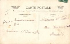 Vintage Postcard Fantasy Woman Butterfly Range