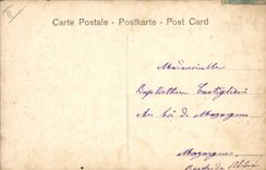 Vintage Postcard Fantasy Woman Letters Letter B