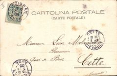 CPA Fantaisie Enfants Lettres Lettre C