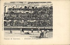 Postal Corrida Corrida de toros Estocada que fulminan