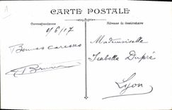 CPA Militaria Belges defendant une route 