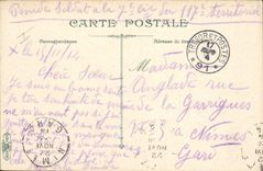 CPA Militaria Artillerie Instruction sur le canon de 75 