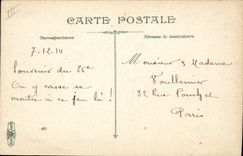 CPA Militaria Artillerie Tir au revolver 