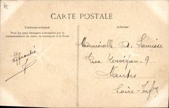 Vintage Postcard Folklore Young girl of Quimperle