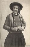 CPA Folklore Un rentier de Plonevez Porzay 