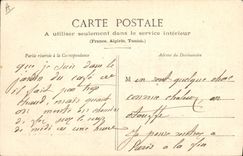 CPA Folklore Costumes du Morbihan Les maries Mariage 